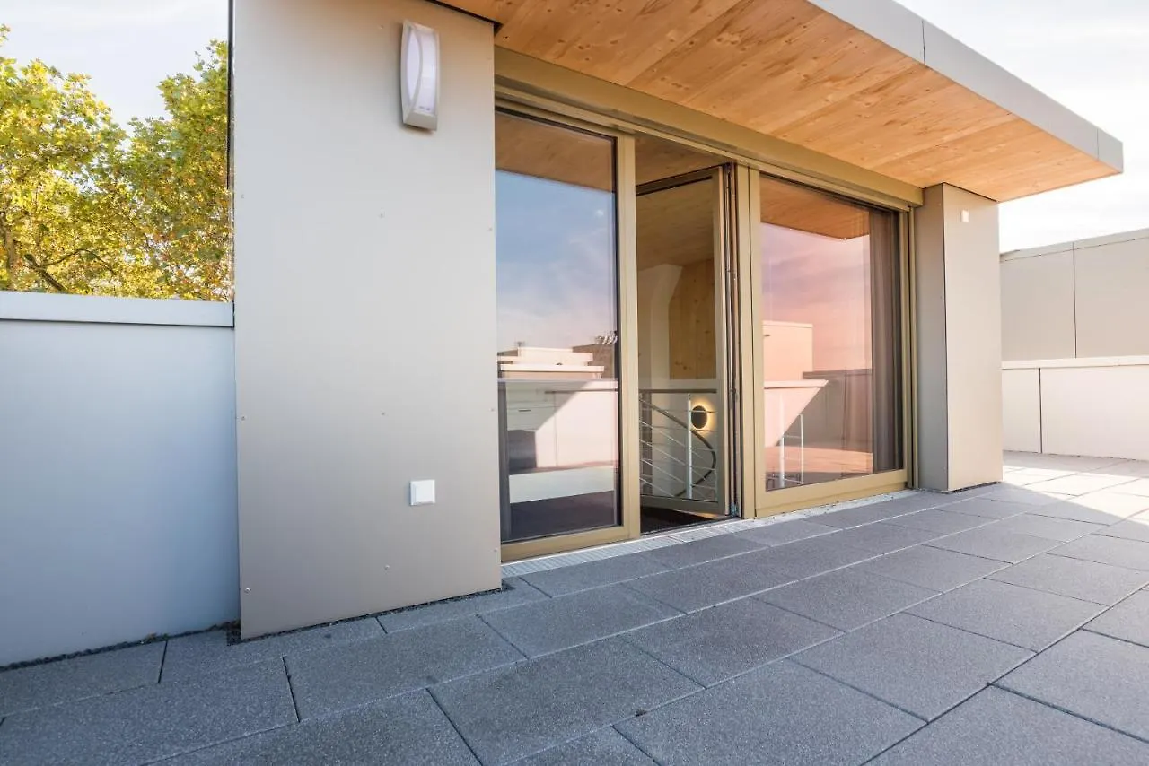 Au-Villen Feudenheim S6, Penthouse Maisonette 2-4P Mannheim Lejlighed